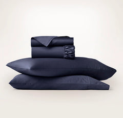 Signature Hemmed Sheet Set - Coastal Navy