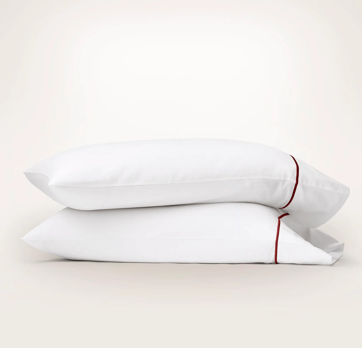 Signature Embellished Pillowcase Set - White/Holly Embroidered