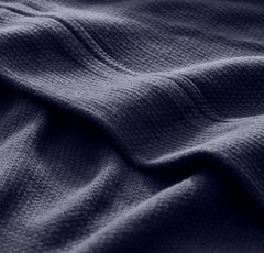 Essential Bed Blanket - Coastal Navy