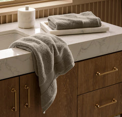 Plush Hand Towels (Pair) - Oak