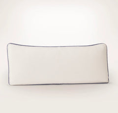 Threadmark Pillow Cover (Lumbar) - Soft White/Melange Bay