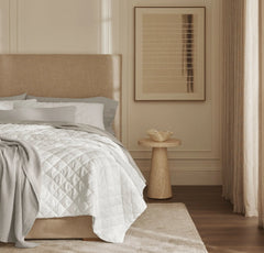 Signature Handstitched Cloud Comforter Set - White