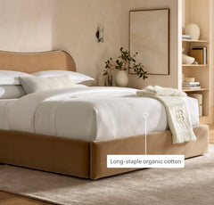 Signature Stitchline Quilt - White