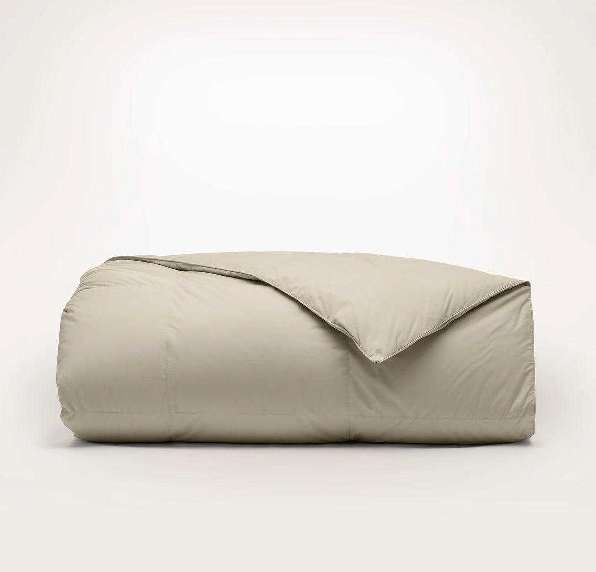 Percale Quilted Down Alternative Comforter - Oak