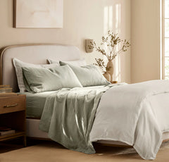 Linen Sheet Set - Sageleaf