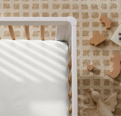 Signature Fitted Crib Sheet - White
