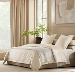 Signature Hemmed Sham - Natural