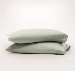 Linen Pillowcase Set - Sageleaf