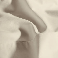 Signature Hemmed Flat Sheet - Natural
