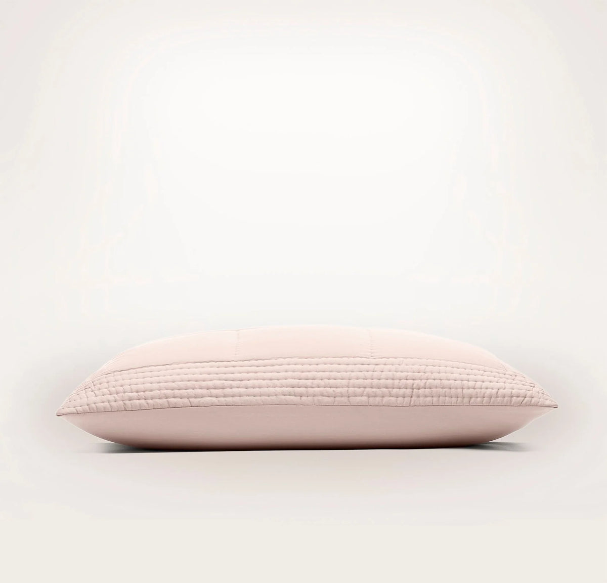 Signature Handstitched Quilted Sham - Dusty Rose