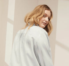 Signature Long Sleeve & Pants Pajama Set - Sky