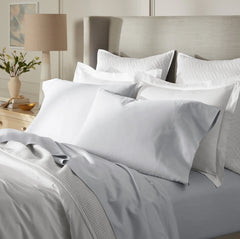 Signature Fitted Sheet - Sky