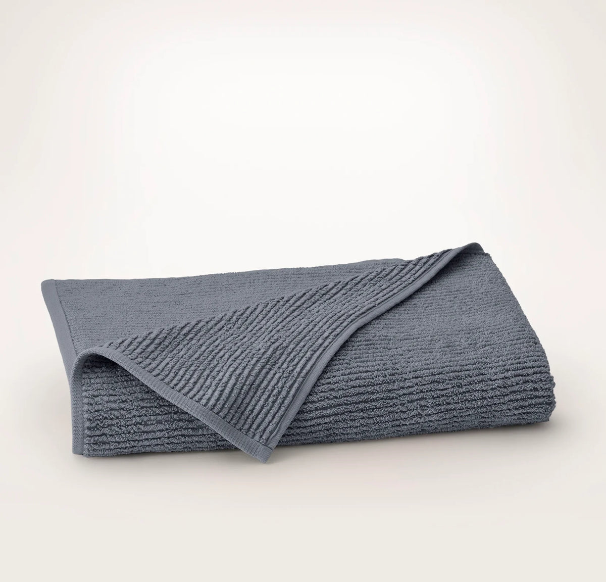 Turkish Ribbed Bath Sheet - Mineral