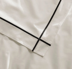 Signature Embellished Duvet Set - White/Night Embroidered