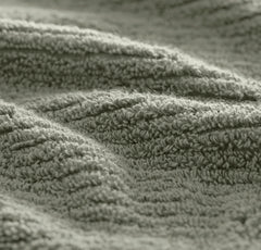 Turkish Ribbed Washcloths (Pair) - Sageleaf