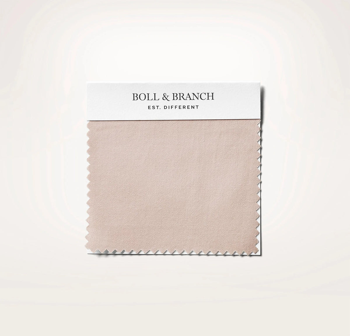 Signature Hemmed Fabric Swatch - Dusty Rose