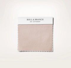 Signature Hemmed Fabric Swatch - Dusty Rose