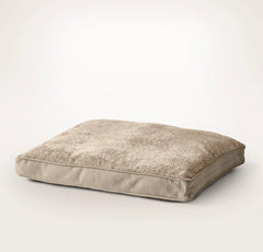 Piped Edge Pet Cushion - Biscuit