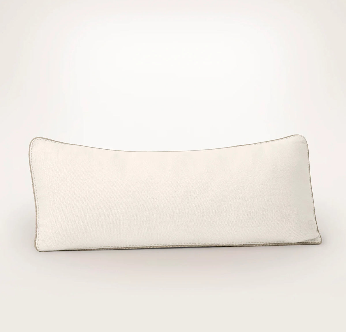 Threadmark Pillow Cover (Lumbar) - Soft White/Melange Natural