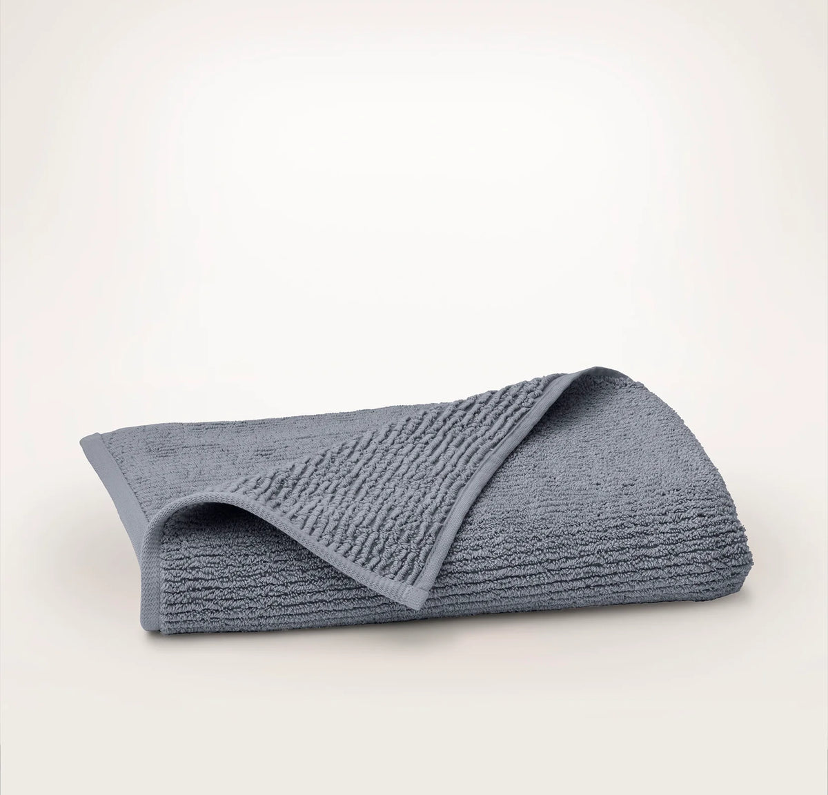 Turkish Ribbed Bath Towel - Mineral