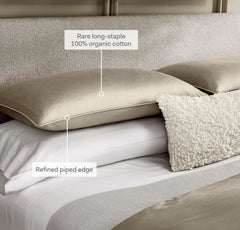 Reserve Down Comforter Sham - White