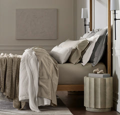 Signature Hemmed Sheet Set - Oak