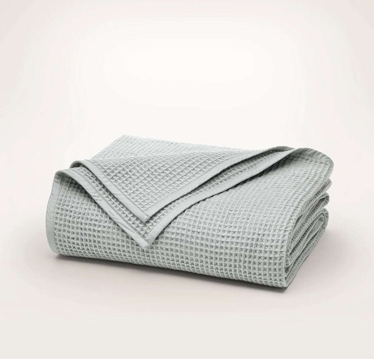 Waffle Bed Blanket - Shore