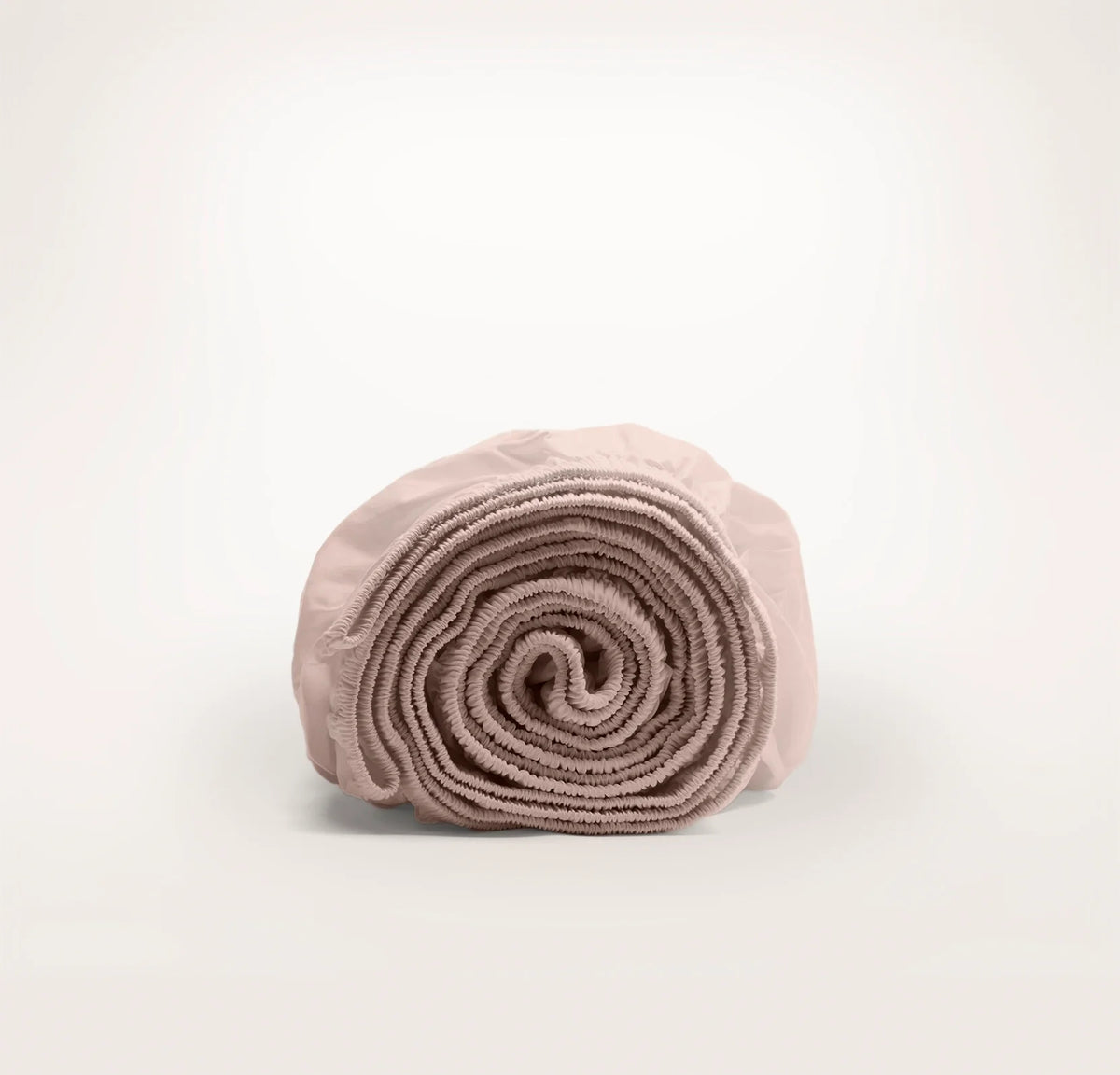 Percale Hemmed Fitted Sheet - Dusty Rose