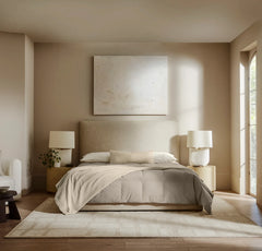 Percale Quilted Down Alternative Comforter - Oak