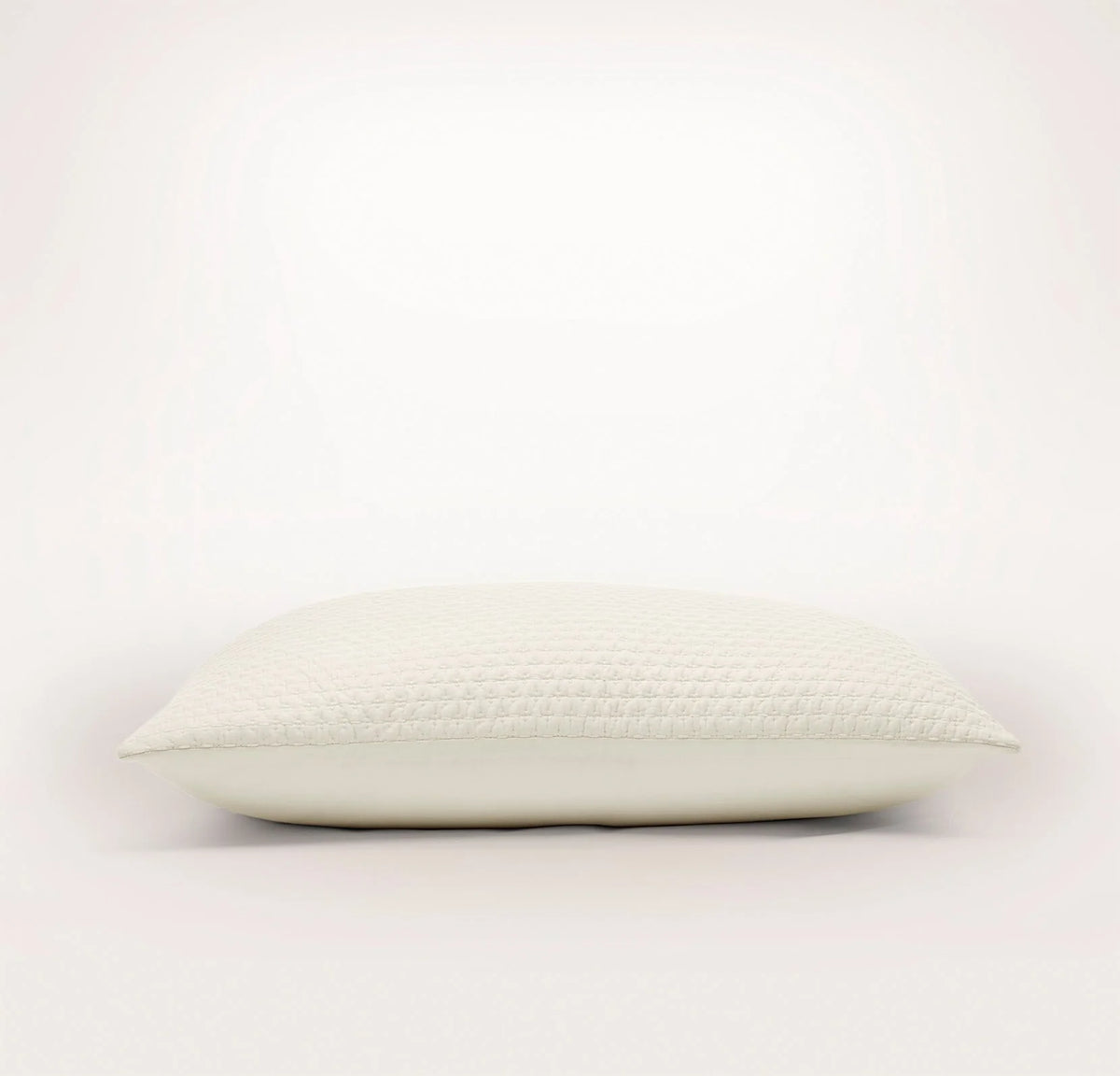 Signature Textured Stitch Quilted Sham - Cream