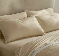 Signature Vintage Washed Fitted Sheet - Vintage Sand