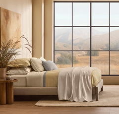 Signature Hemmed Duvet Set - Buttercup