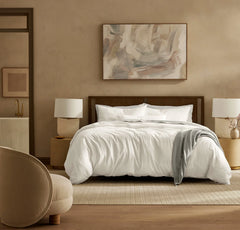 Signature Vintage Washed Duvet Set - Vintage White