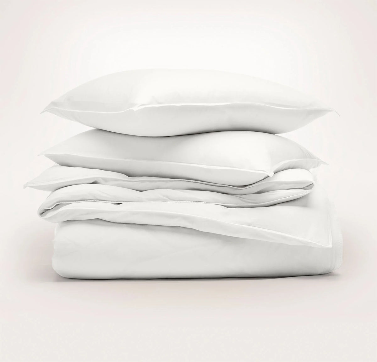 Signature Vintage Washed Duvet Set - Vintage White