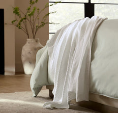 Dream Throw Blanket - White