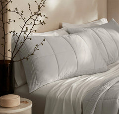 Signature Handstitched Quilted Sham - Mist