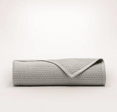 Signature Textured Stitch Quilt - Pewter