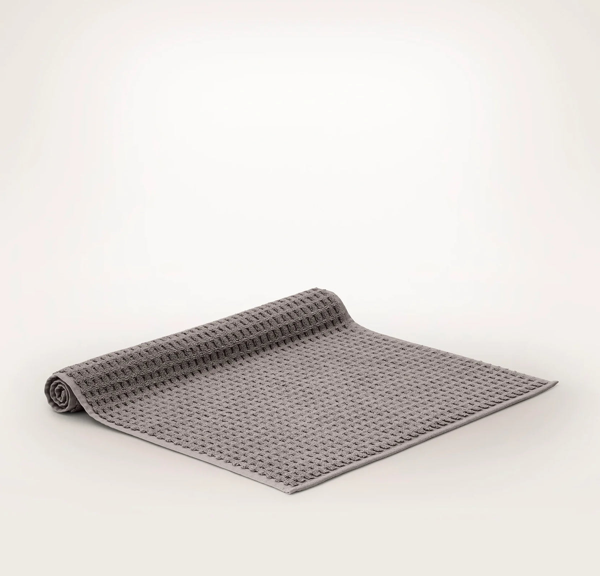 Turkish Waffle Bath Mat - Stone