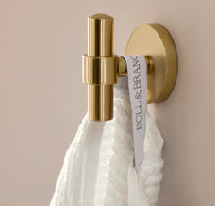 Turkish Ribbed Hand Towels (Pair) - Cream