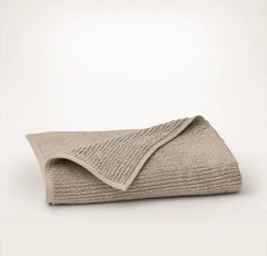 Turkish Ribbed Bath Towel - Oak
