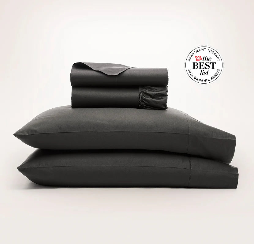 Percale Hemmed Sheet Set - Night