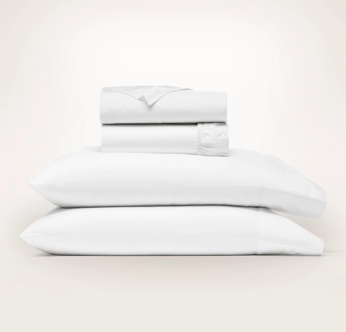 Signature Hemmed Sheet Set - White