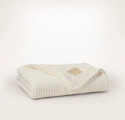 Sunday Knit Throw Blanket - Cream