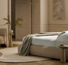 Dappled Vela Classic Coverlet - Mist