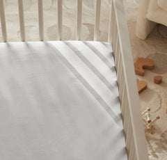 Signature Fitted Crib Sheet - Mist
