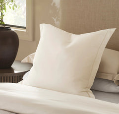 Signature Hemmed Sham - Natural