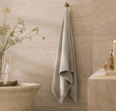 Turkish Ribbed Bath Sheet - Oak