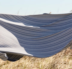 The Beach Blanket - Mineral Seaside Stripe