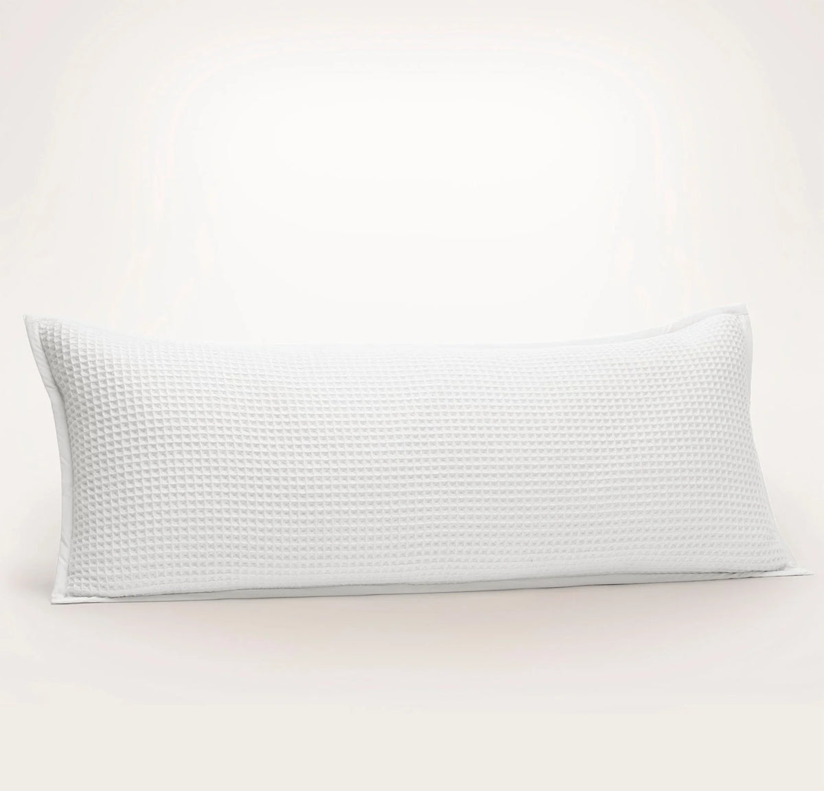 Waffle Pillow Cover - White