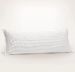 Waffle Pillow Cover - White